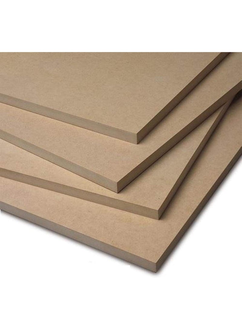 Abbasali Pack Of 4 Plain MDF 2x2ft (60x60cm) With Gloves 10pcs Face Mask Goggle & Saw - Image 2