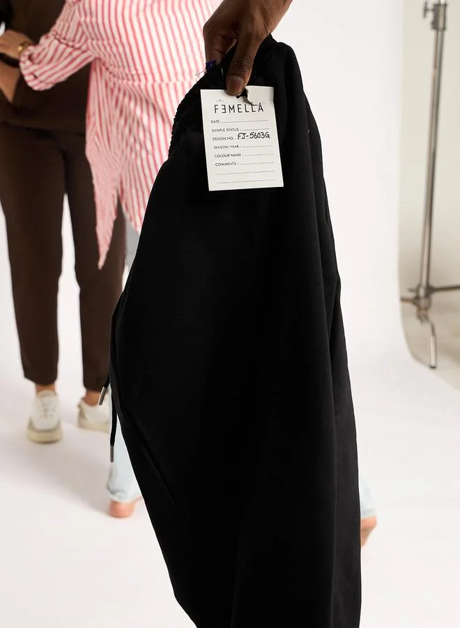 Femmella  Coffee Brown Fleece Joggers for Women | Best Price UAE