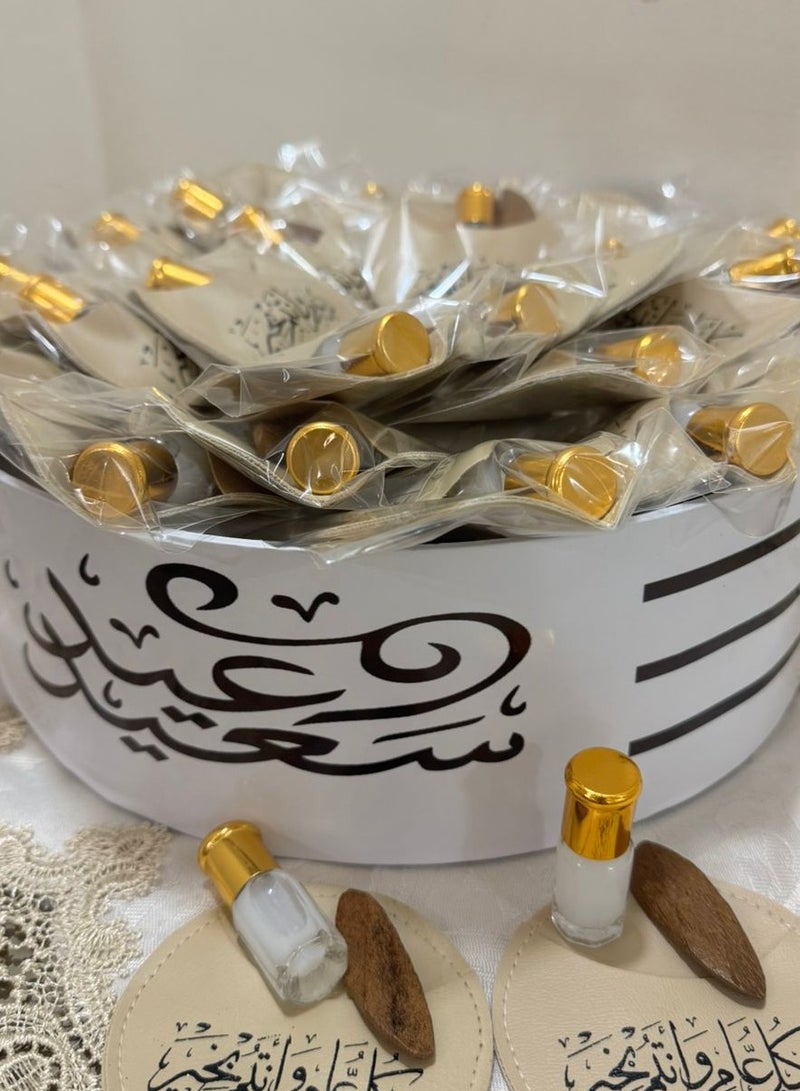 برايدس توزيعات العيد فاخره  مع كسرة العود والمسك - Image 2