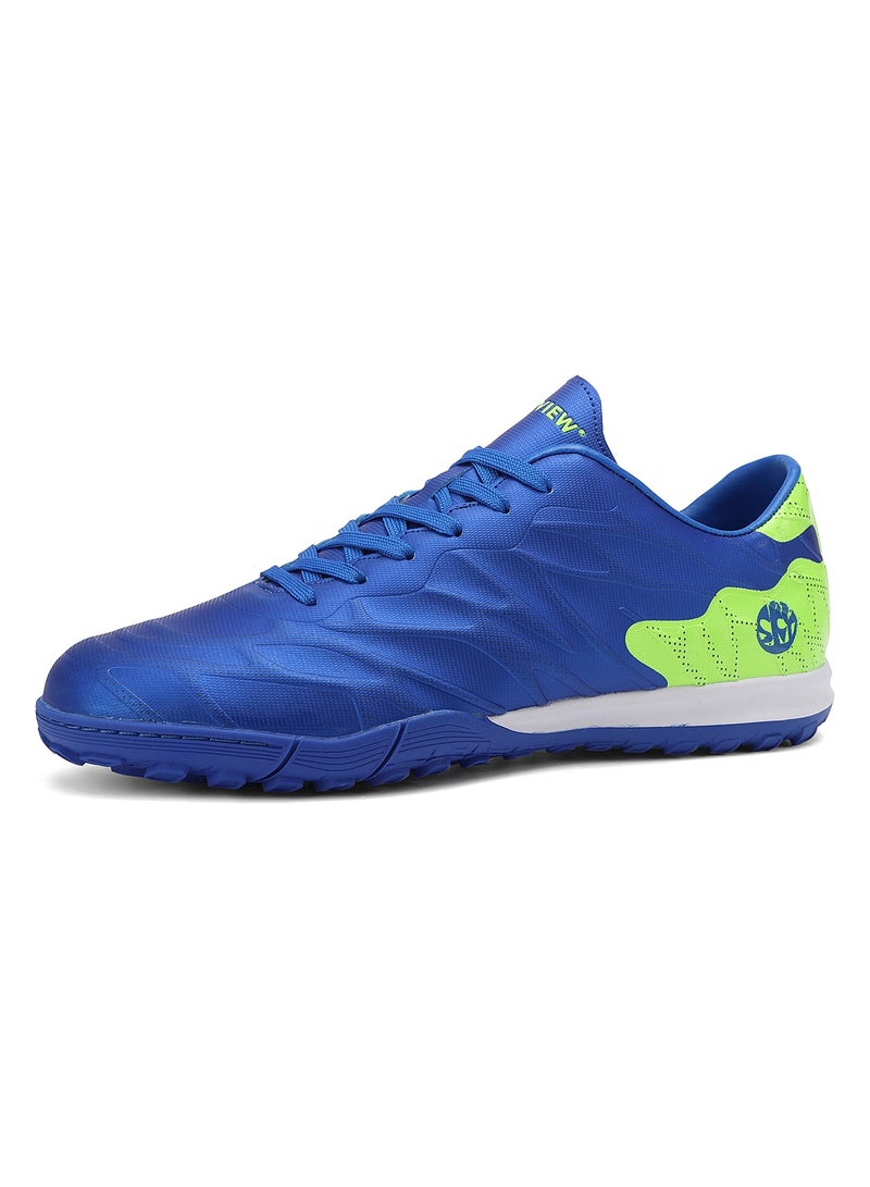 Sky View Men's Indoor Outdoor men women unisex Soccer Shoes Cleats Low-Tops Lace-Up Non-Slip IC/IN sole Sports Athletic ProfessionalBreathable football sneakers  - Image 1