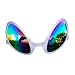 Yilistore Novelty Alien Glasses for Halloween Party Accessories Silver Alien Costume Accessories Eyeglasses Party Supplies Decoration Gift - Image 2
