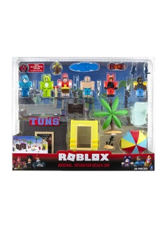 ROBLOX Action Collection Arsenal Operation Beach Day Deluxe Playset (28 Pieces)  - Image 2