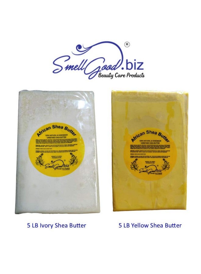 SmellGood Purest Ivory Unrefined African RAW Real Shea Butter 5lbs - Image 4