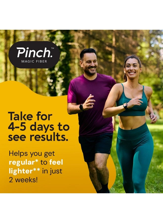 Pinch مسحوق مكمل الألياف السحرية | مسحوق قشر السيليوم بنكهة الليمون والزنجبيل لصحة الجهاز الهضمي ودعم الأمعاء | مكمل منخفض السكر للحمية الكيتونية والنباتية | مصنوع في الولايات المتحدة الأمريكية | إمداد لمدة 28 يومًا - Image 2