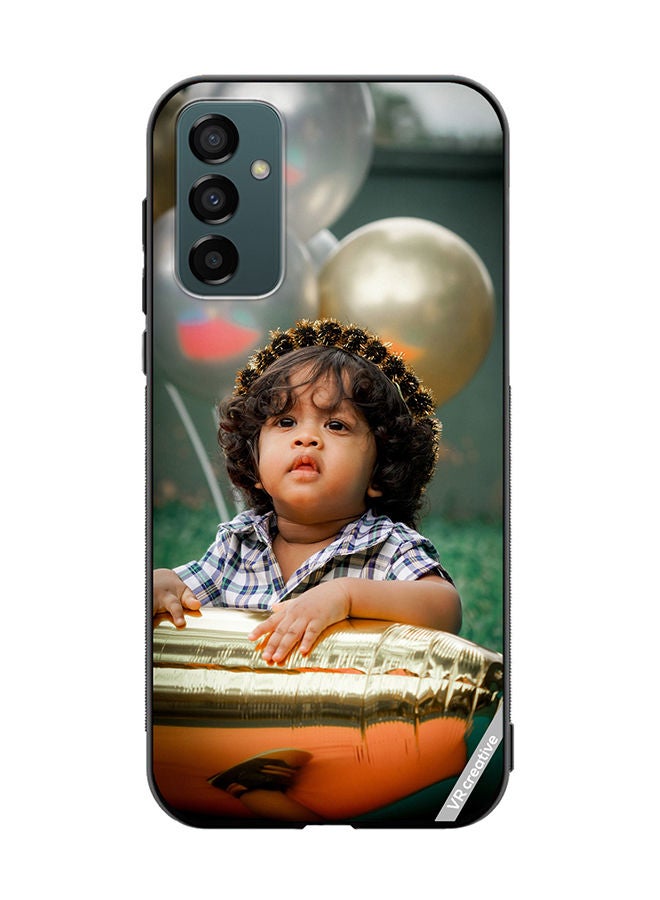 VR CREATIVE Protective Case Cover For Samsung Galaxy M23 Bday Baby Design Multicolour - Image 1