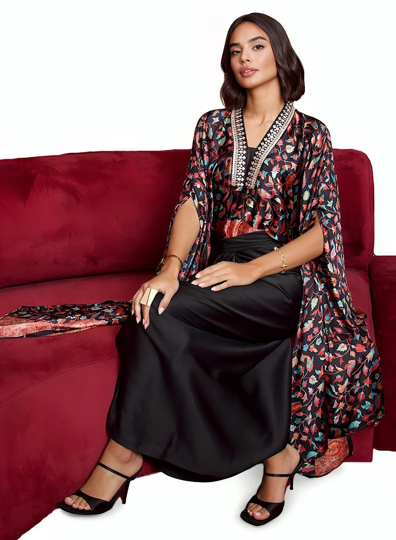 ECSTACY Drape Skirt Set