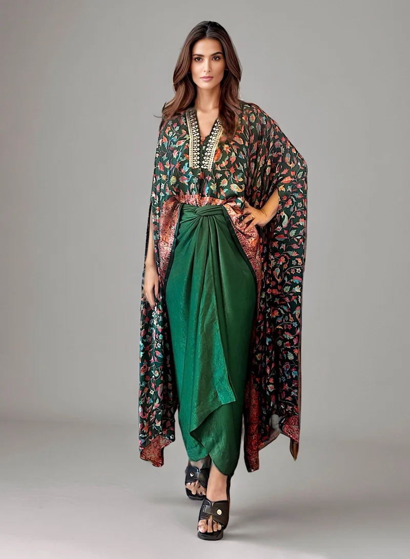 ECSTACY Drape Skirt Set