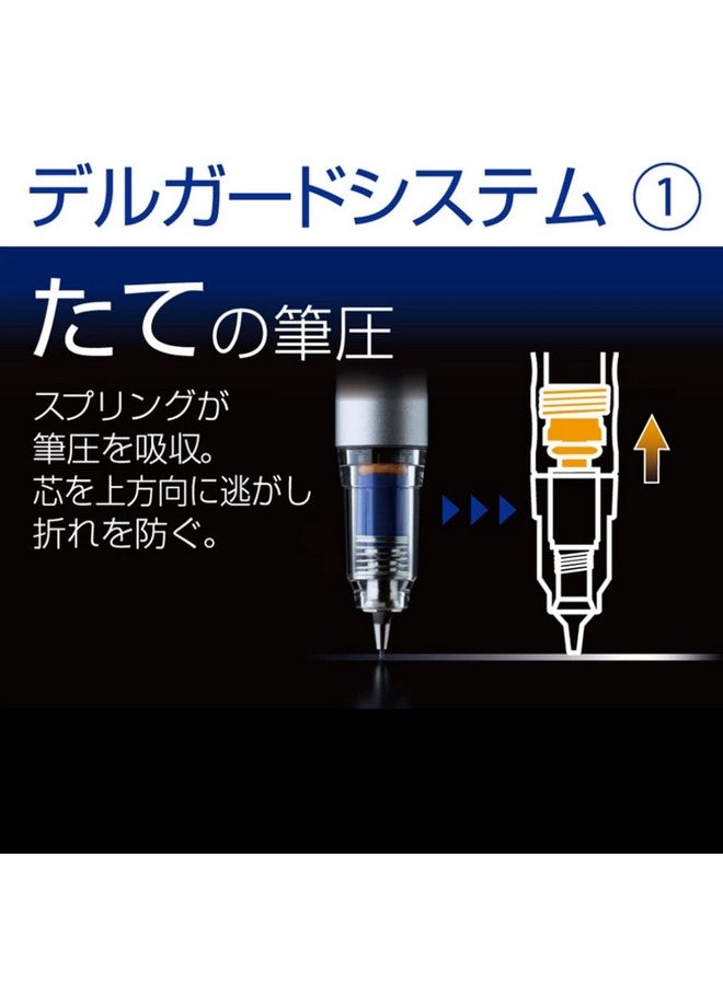 ZEBRA Mechanical Pencil Del Guard Type Lx 0.3Mm Blue (Pmas86Bl) - Image 3