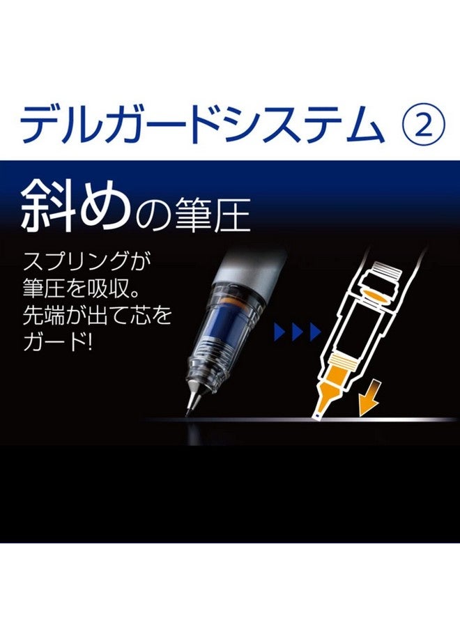 ZEBRA Mechanical Pencil Del Guard Type Lx 0.3Mm Blue (Pmas86Bl) - Image 4