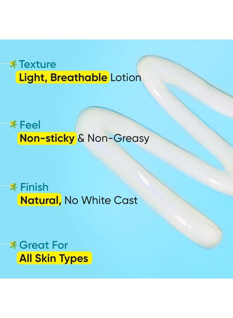 Dot & Key Lime Rush Swim + Sports Sunscreen SPF 50 PA++++ | Water Resistant & Sweat Resistant Sunscreen | UV/UVA Protect | No White Cast | Prevents Tan | For All Skin Types | For Women & Men - Image 4