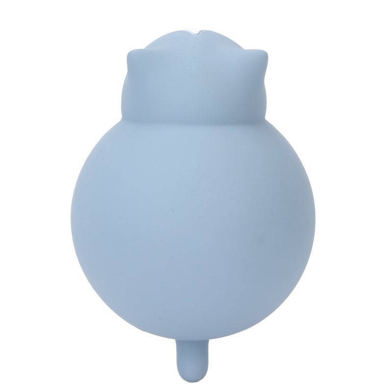 Cat Hot Water Bottle Silicone Cute Water Injection Mini Portable Hot Water Bag for StudentBlue - Image 5