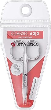 STALEKS Nail Scissors Staleks Medium Size Handles Classic SC622 - Image 1