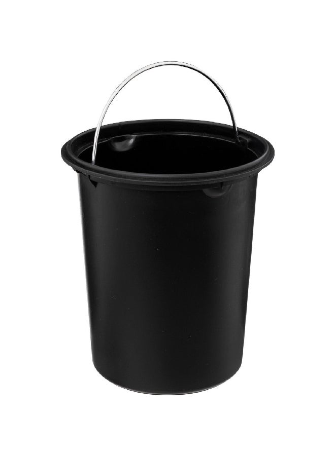 Five Simply Smart Removable Inner Bucket Pedal Bin with Lid Grey 3 L 174528H - Image 4