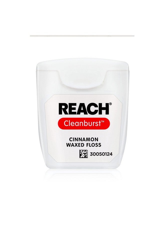 REACH Waxed Dental Floss, Cinnamon, Plaque Remover, Shred Resistant, Extra Wide Cleaning, Gentle On Gums & Teeth, Pfas-Free, Oral Care, For Adults & Kids, 55Yd, 1 Pack - Image 3