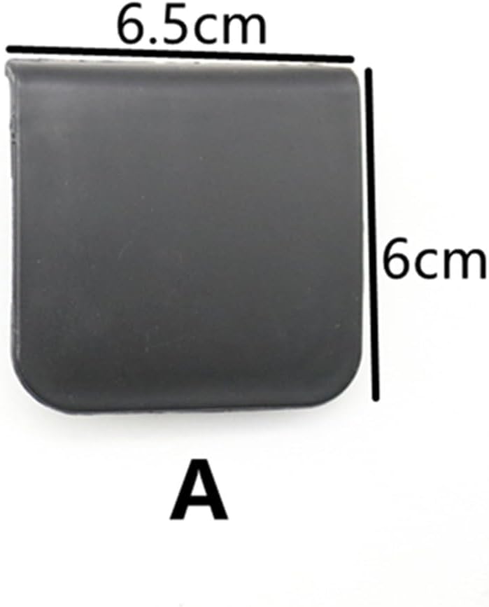 QASULER Front Bumper Tow Hook Cover Cap for Nissan Tiida Versa - Image 2