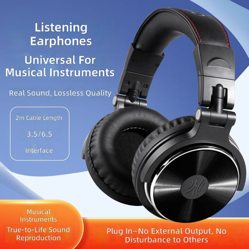 OneOdio Professional Monitor Headphones for Electronic Piano, Drum Kit, Electric Guitar & Wind Instruments - Image 2