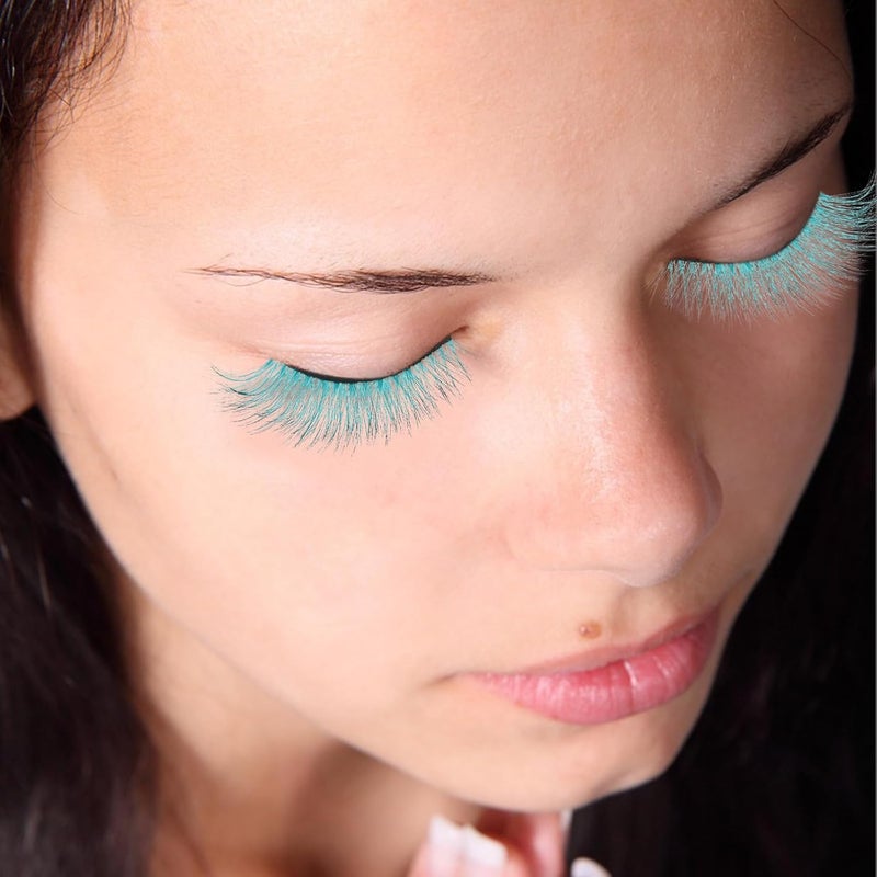 10pcs 3d Gradient Colorful False Eyelashes Bulk Strip Lashes for Stage Makeup Wispy Eye Lash Extensions for Women - Image 3