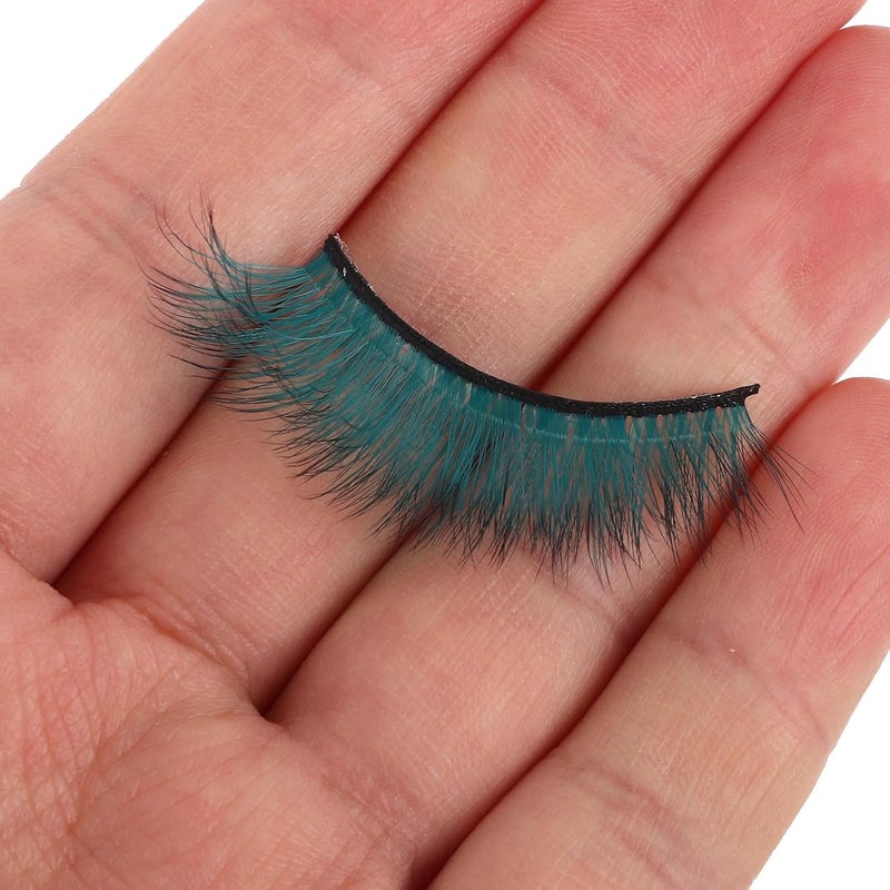 10pcs 3d Gradient Colorful False Eyelashes Bulk Strip Lashes for Stage Makeup Wispy Eye Lash Extensions for Women - Image 2