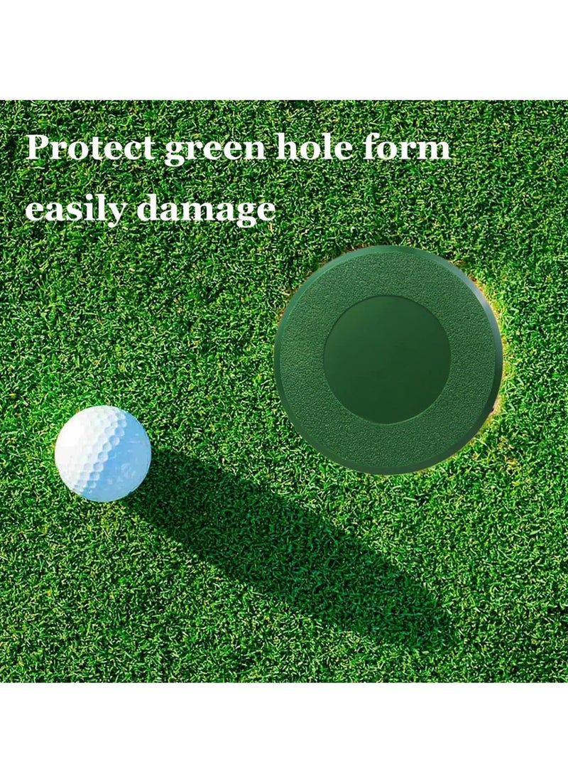 SYOSI - Golf Cup Cover Golf Hole Putting Green Cup Golf Practice Training Aids Hole Covers for Yard Garden Backyard Game Ball Outdoor Activities - Image 1