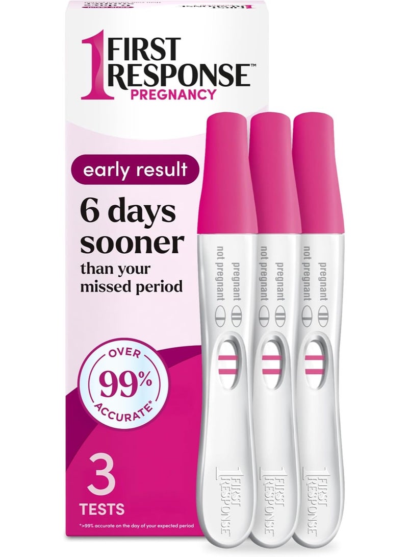 First Response Early Result Pregnancy Test, 3 Pack - Image 1