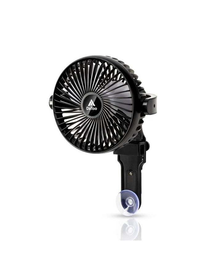 DATOO - DaToo Aquarium Chillers Fish Tank Cooling Fan Quiet Aquarium Fan Wind Angle Adjustable Chiller with Clip and Suction Cup - Image 1