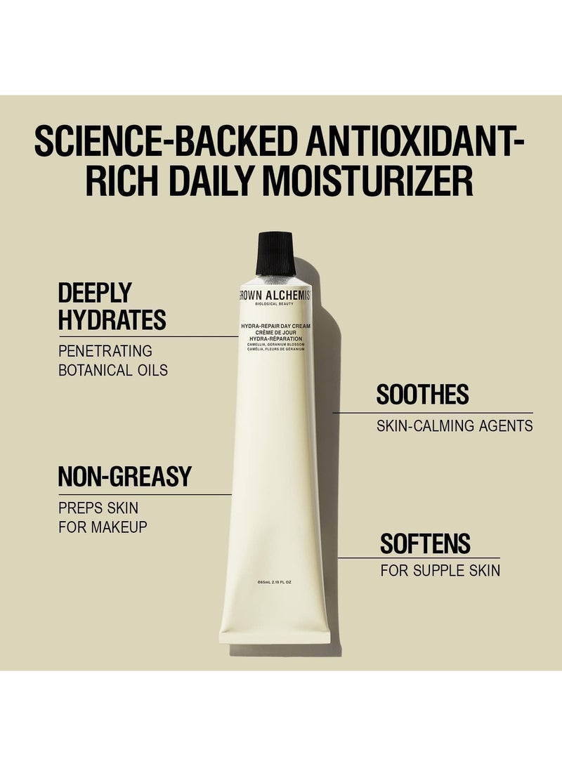 Grown Alchemist Restore Day Face Cream Luxury Daily Moisturising Cream and Natural Make Up Primer Hydrating Face Moisturiser with Antioxidants Aloe Vitamin E Vegan Plant Oils 65 ml - Image 3