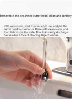 M MIAOYAN New rechargeable electric nose hair trimmer nose hair clipper cleaning tool for men and women  - Image 5