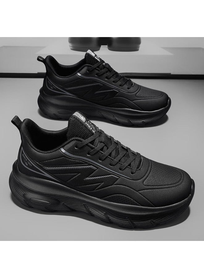 Double Star Winter Outdoor Hiking Trail Running Shoes Men Anti-slip Waterproof Shock Absorption Size 43 Black - Image 3