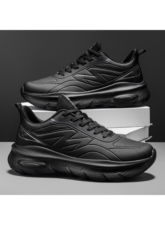 Double Star Winter Outdoor Hiking Trail Running Shoes Men Anti-slip Waterproof Shock Absorption Size 43 Black - Image 2