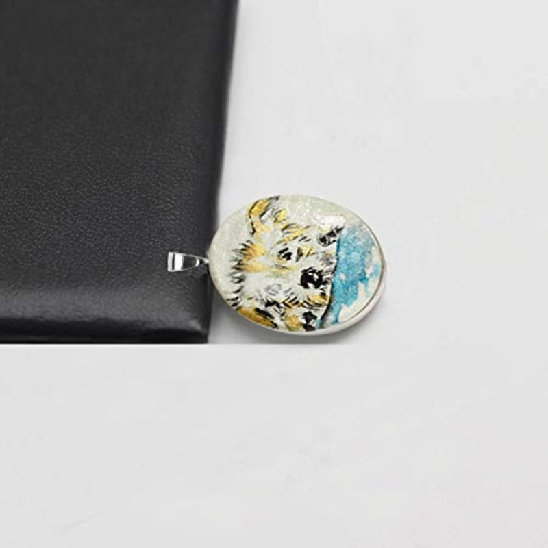 Solid 925 Silver Bezel Pendant Trays for Settings fit 1 Inch Flat Back Cabochon Jewelry Pendant Blanks Suppliers - Image 5