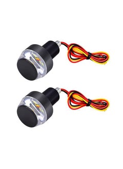 Generic 2-Piece LED Motorcycle Signal Indicators Flasher Lamp  - Image 1