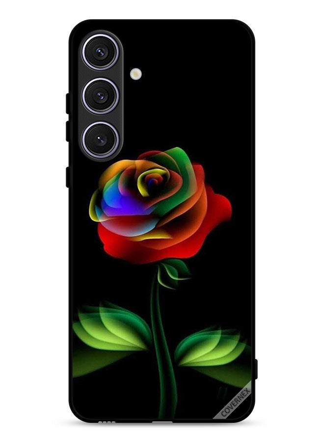 Covernex Samsung Galaxy S25 FE Protective Case Cover Rainbow Color Rose