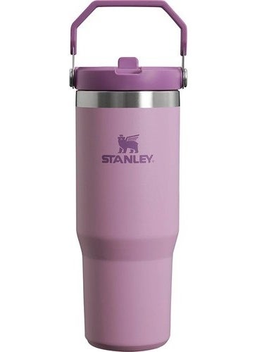 Stanley - The IceFlow Flip Straw Thermos Cup with Straw 0.89 LT Lilac - Image 1