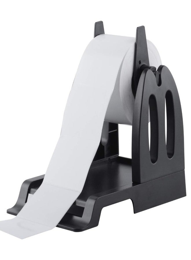PREZOTECH Thermal Label Holder for Rolls, Taffeta, Satin and Barcode Labels for Desktop Thermal Printers Label Holder Black (2) - Image 2
