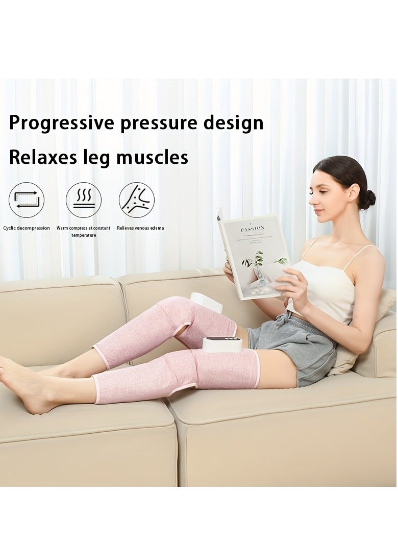 إيفرين جهاز تدليك الساق الكهربائي القابل لإعادة الشحن عبر USB، لاسلكي ومحمول، للرجال والنساء، يخفف من توتر العضلات (قطعتان) - Image 2