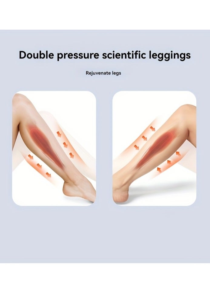 إيفرين جهاز تدليك الساق الكهربائي القابل لإعادة الشحن عبر USB، لاسلكي ومحمول، للرجال والنساء، يخفف من توتر العضلات (قطعتان) - Image 5