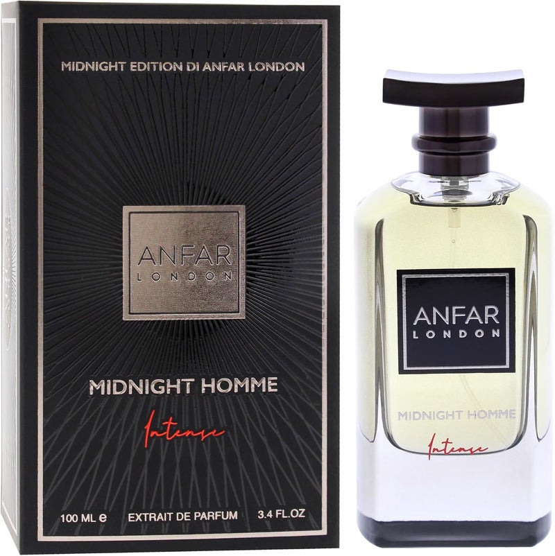 Anfar Midnight Homme Intense Extrait De Parfum by Anfar - 3.4 oz Spray for Men - Image 3
