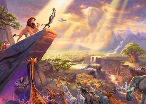 Schmidt 59673 The Lion King Jigsaw Puzzle - Image 1