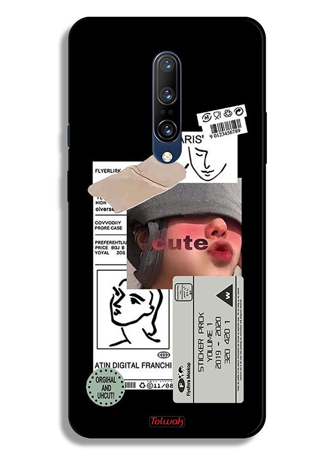 Tolwak OnePlus 7 Pro Protective Case Cover Cute Sticker - Image 2