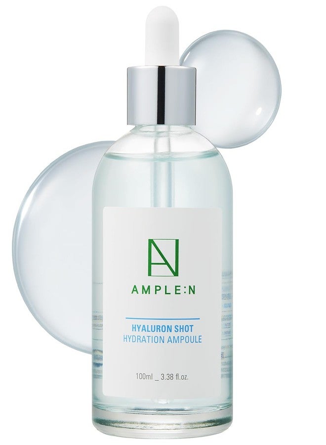 CORÉANA AMPLE:N Hyaluron Shot Hydration Serum - Plumping Face Serum with Hyaluronic Acid and Xylitol - Ultra Hydrating Moisturizer to Reduce Wrinkles and Restore Vitality and Glow, 3.38 fl.oz. - Image 1