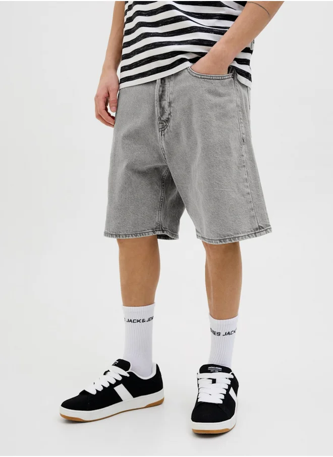 JACK & JONES Mid Rise Regular Fit Shorts