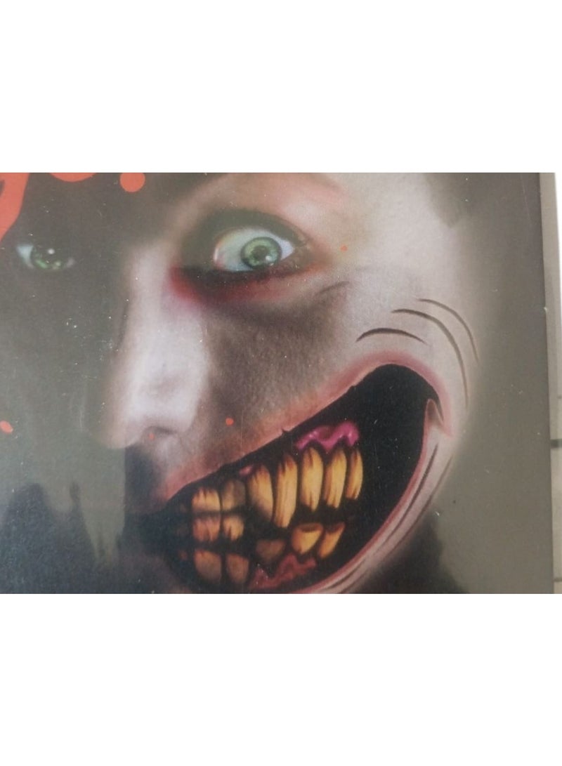 Realistic Scars Tattoos Ideal for Your Halloween Costume Zombie Blood - Image 2