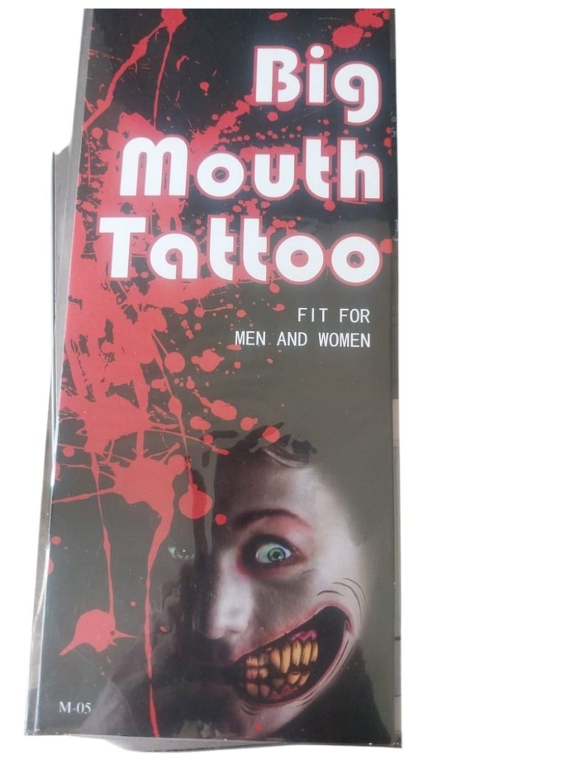 Realistic Scars Tattoos Ideal for Your Halloween Costume Zombie Blood - Image 3