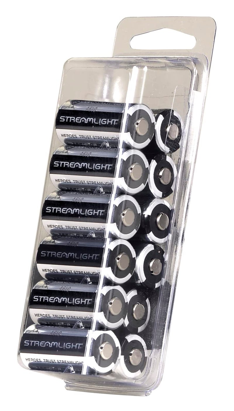 Streamlight بطاريات ليثيوم CR123A من ستريملايت 85177، عبوة 12 - Image 1