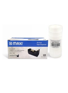 Maxi Maxi Tape Dspnsr 3/4"For 19mmx33m Tape+Maxi Stationery Tape 3/4”(18mm) X 36Yds 8pcs  - Image 1