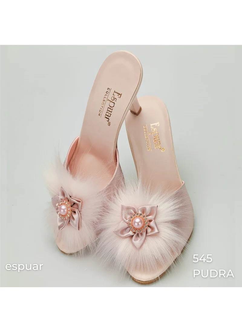 Espuar 545 Women's Slippers - Powder