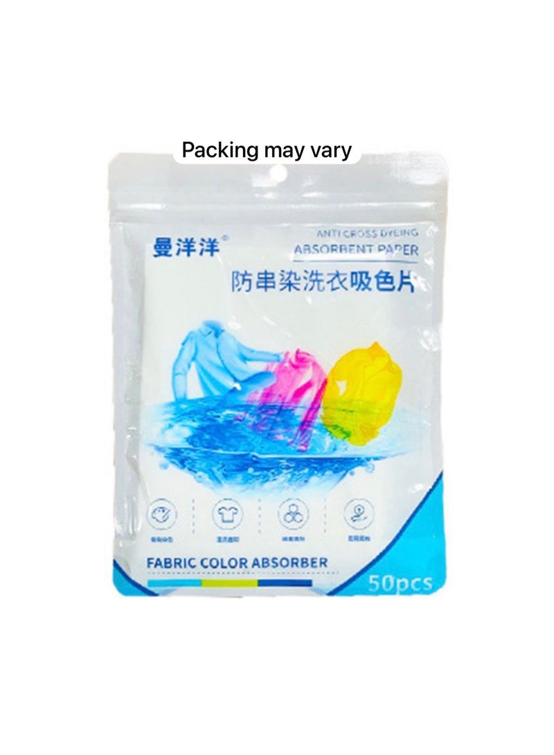 Color-absorbing wipes for washing - preserves the colors of clothes and protects linens - Image 1