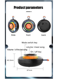 General New audio Bluetooth outdoor speakers waterproof portable Bluetooth subwoofer mini audio  - Image 5