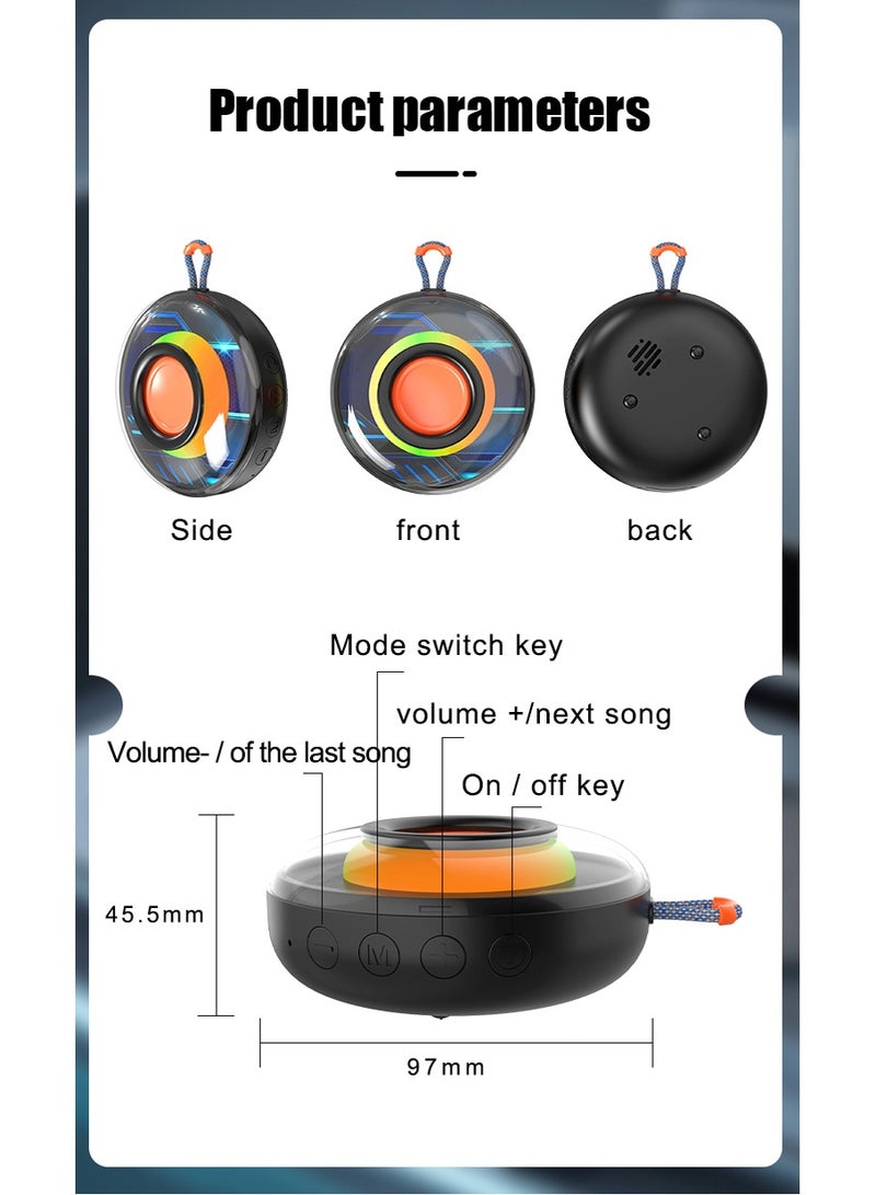 General New audio Bluetooth outdoor speakers waterproof portable Bluetooth subwoofer mini audio  - Image 5