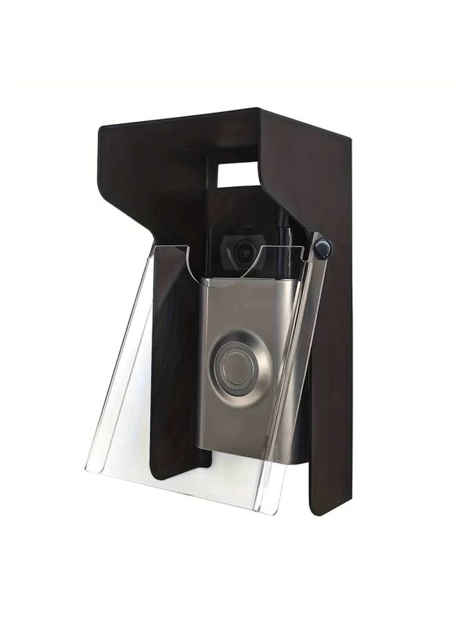 Heavy Duty Metal Doorbell Rain Cover Weatherproof Outdoor Protector 1 PC - Image 1